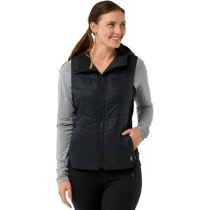 Smartwool SmartLoft Hooded Vest – Women’s XL – Black Hybrid Insulated
